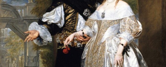 Margaret and William Cavendish by Gonzales Coques