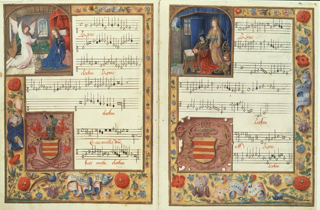 Ecce ancilla Domini - Ockeghem - Chigi codex